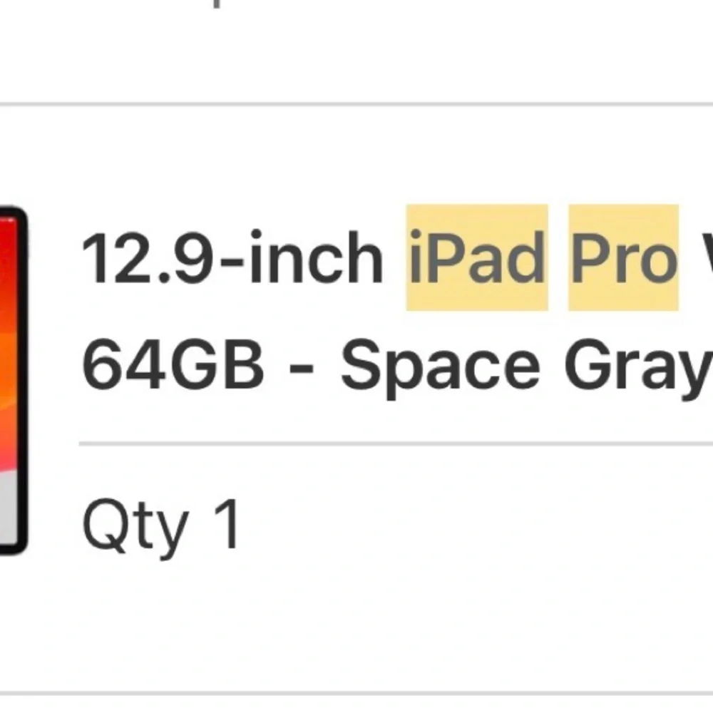 Apple IPAD Pro